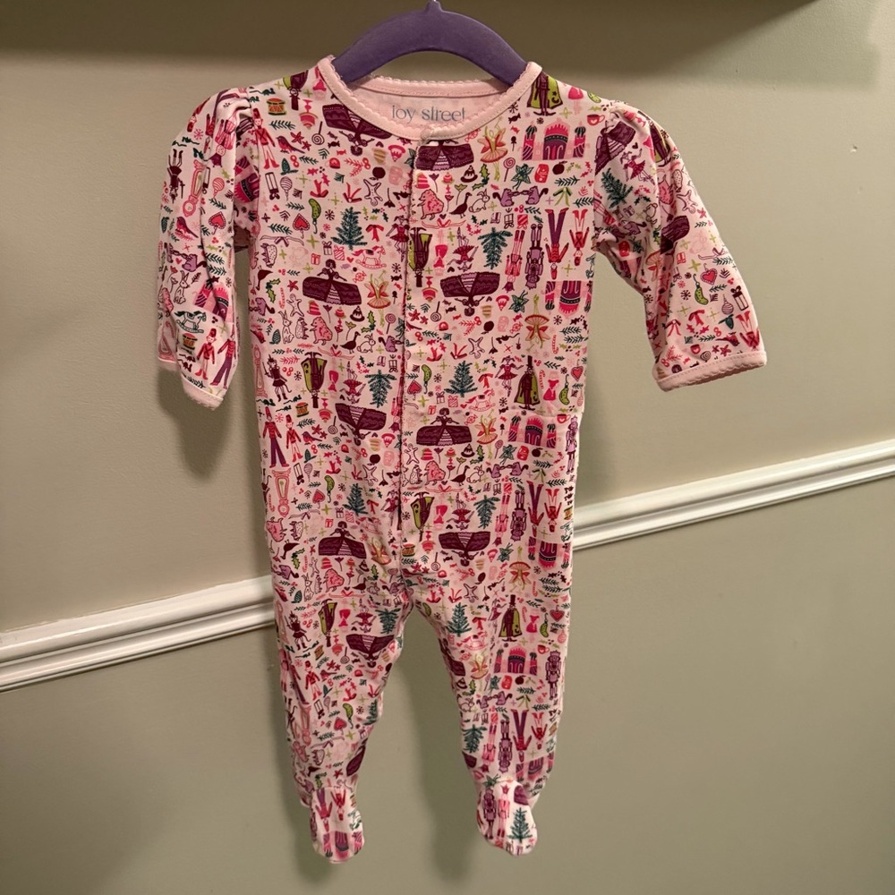 Joy Street Pima Cotton Nutcracker Sleeper 0-3M